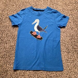 Tea Collection  Skateboarding Bird Graphic
